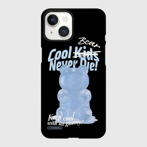 [THENINEMALL] Basic Ice Gummy Hard Phone Case (2 types)