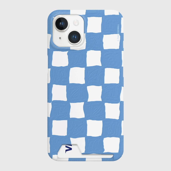 [THENINEMALL] Painting Checkerboard Hard Phone Case (2 types)