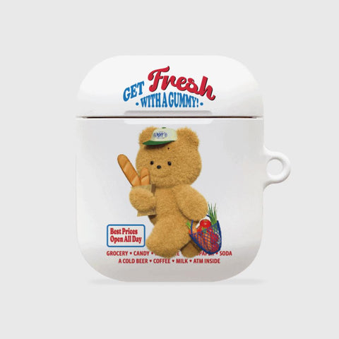 [THENINEMALL] Gummys Fresh Market AirPods Hard Case