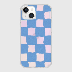 [THENINEMALL] Painting Checkerboard Mirror Phone Case