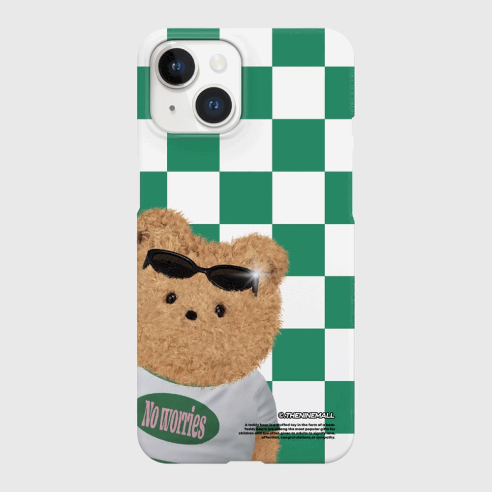 [THENINEMALL] Big No Worries Gummy Hard Phone Case (2 types)