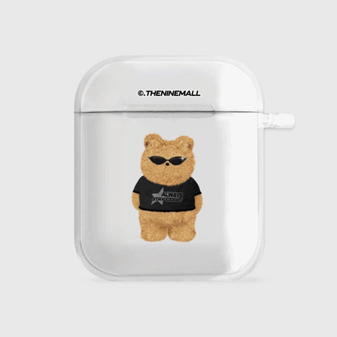 [THENINEMALL] No Worries Gummy AirPods Clear Case