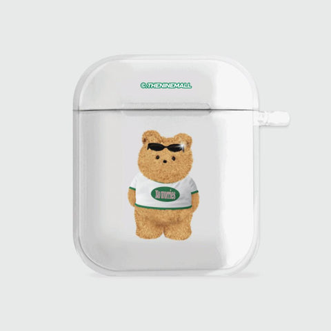 [THENINEMALL] Big No Worries Gummy AirPods Clear Case