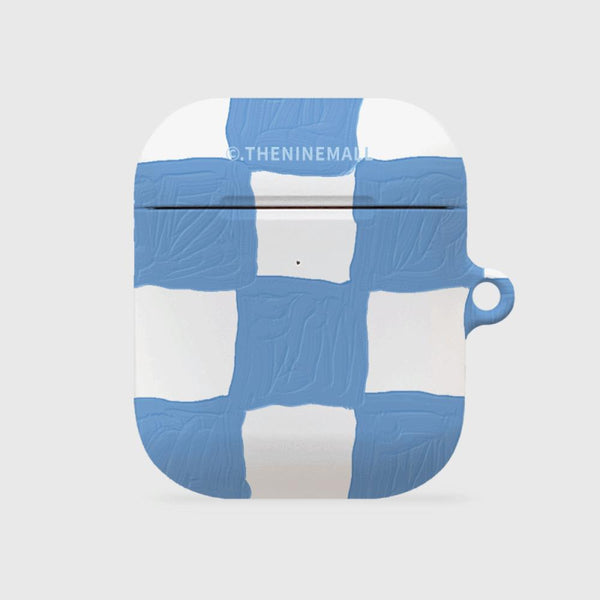 [THENINEMALL] Painting Checkerboard AirPods Hard Case