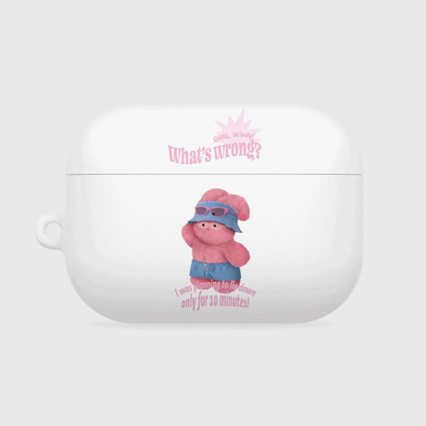 [THENINEMALL] Tanning Windy AirPods Hard Case