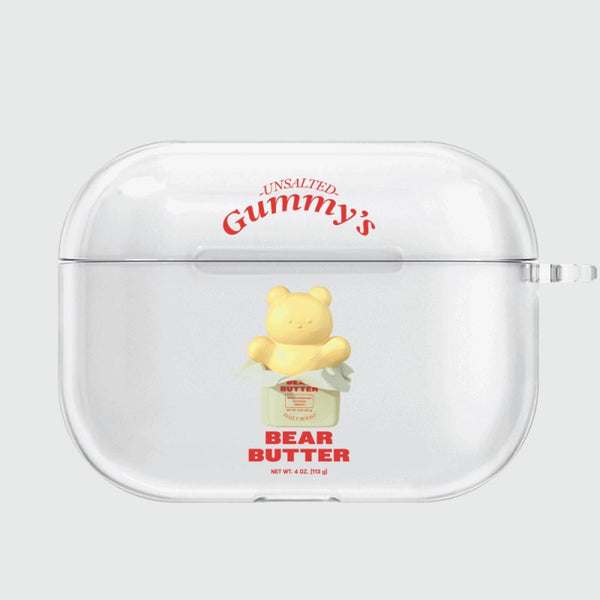 [THENINEMALL] Butter Gummy AirPods Clear Case