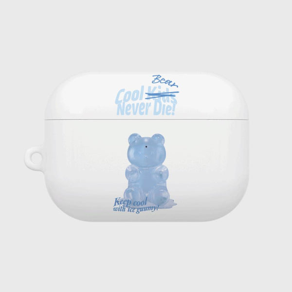 [THENINEMALL] Basic Ice Gummy AirPods Hard Case