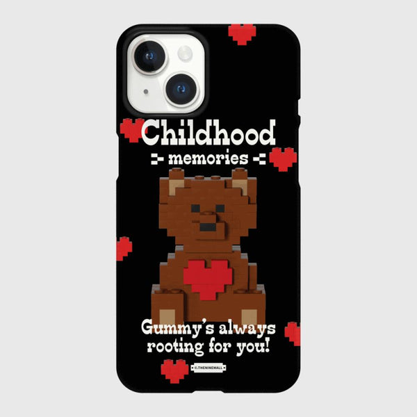 [THENINEMALL] Cube Gummy Hard Phone Case (2 types)