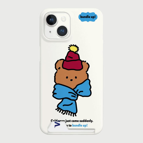 [THENINEMALL] Bundle Up Gummy Hard Phone Case (2 types)