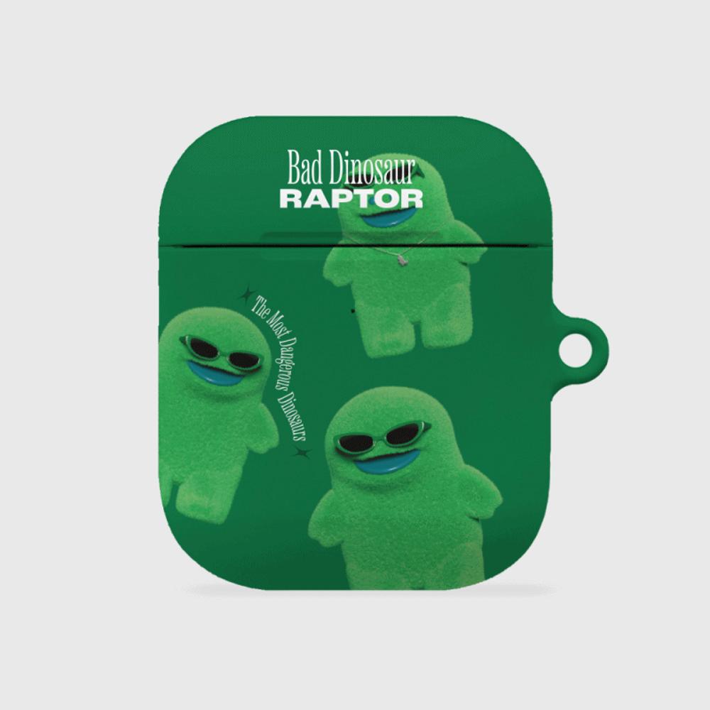 [THENINEMALL] Pattern Bad Raptor AirPods Hard Case