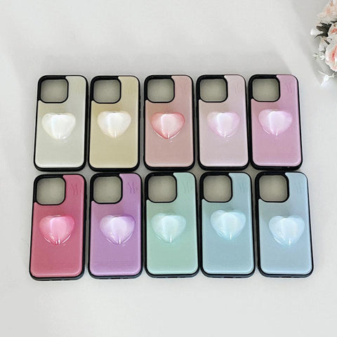 [Mademoment] Blossom Plain Design Bumper Phone Case