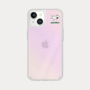 [Mademoment] Another Dog Side Design Glossy Mirror Phone Case