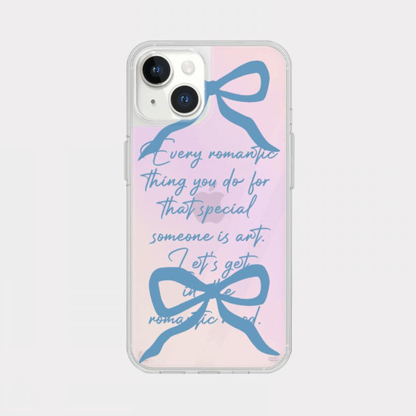 [Mademoment] Romantic Love Design Glossy Mirror Phone Case