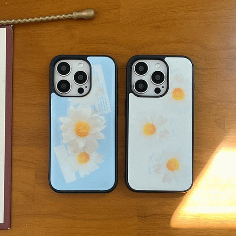 [Mademoment] Pure Daisy Design Bumper Phone Case