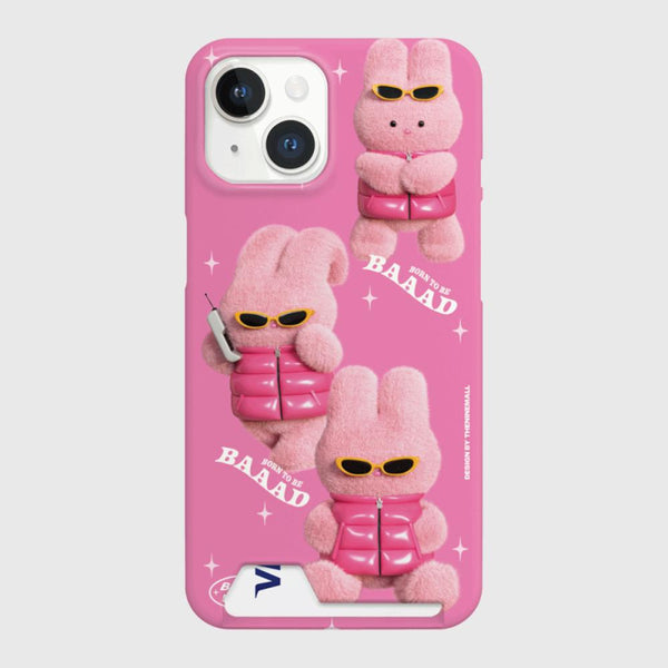 [THENINEMALL] Pattern Puffer Bad Windy Hard Phone Case (2 types)