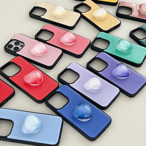 [Mademoment] Pastel Pain Design Bumper Phone Case