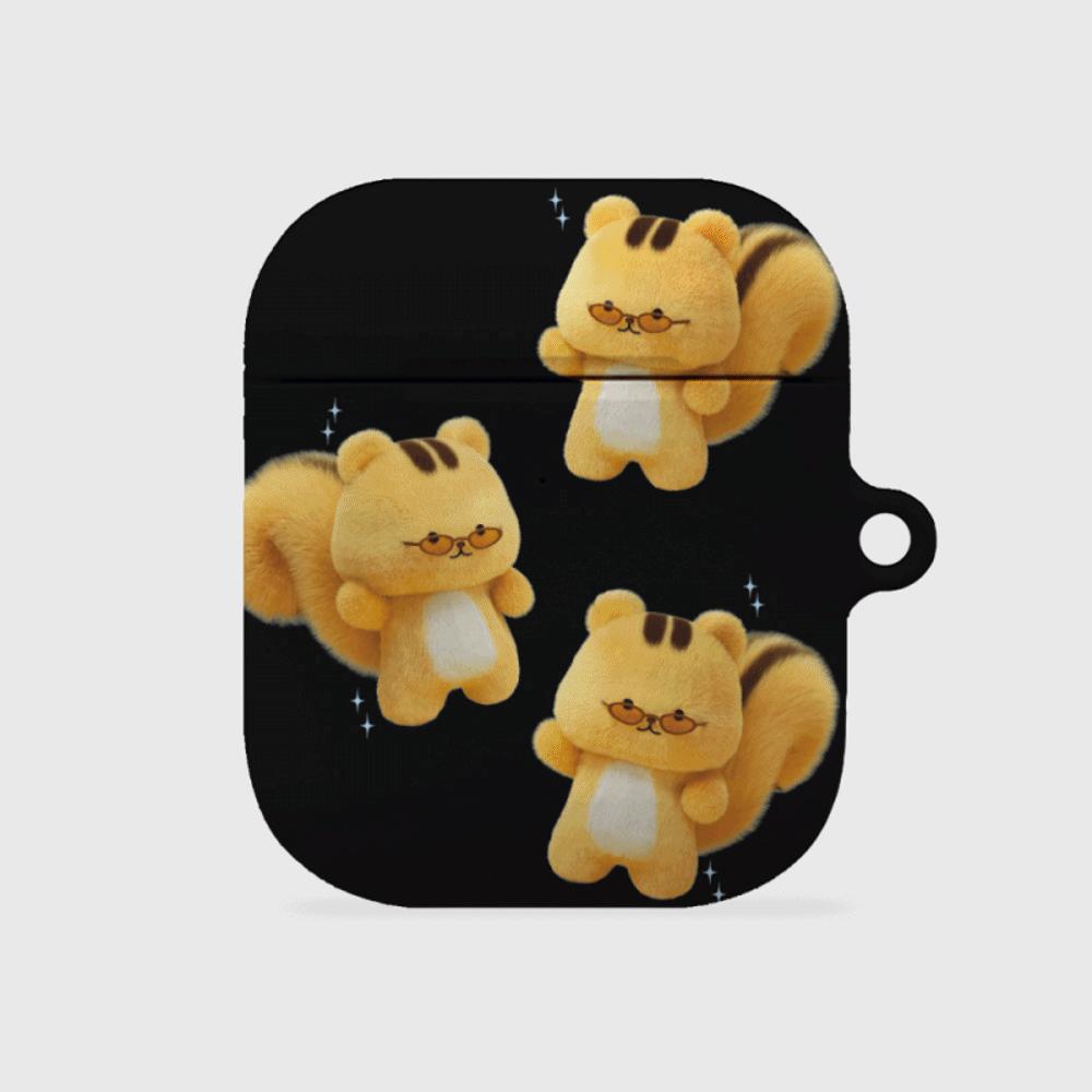 [THENINEMALL] Pattern Fabulous Chipmunk AirPods Hard Case