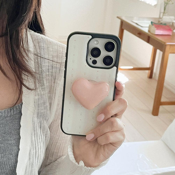 [Mademoment] Mini Tulip Pattern Design Bumper Phone Case