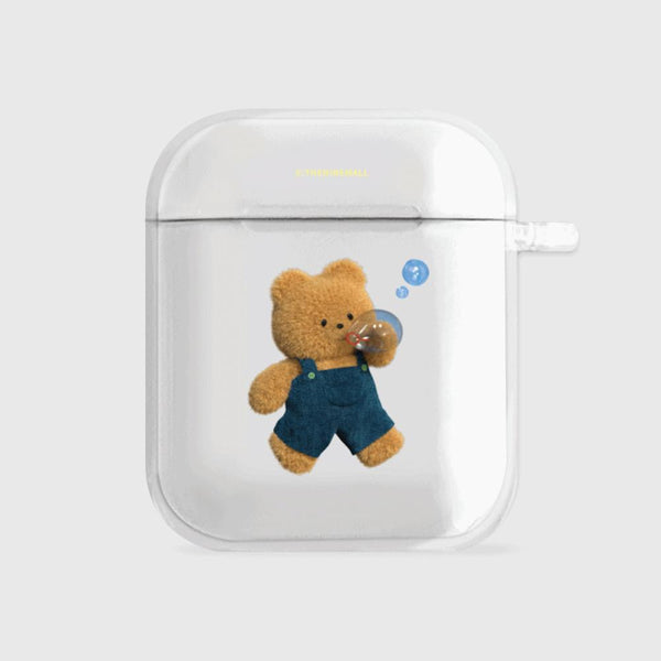 [THENINEMALL] Bubble Gummy AirPods Clear Case