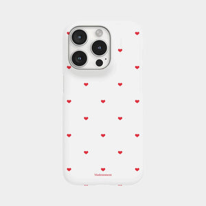 [Mademoment] Small Heart Pattern Design Phone Case