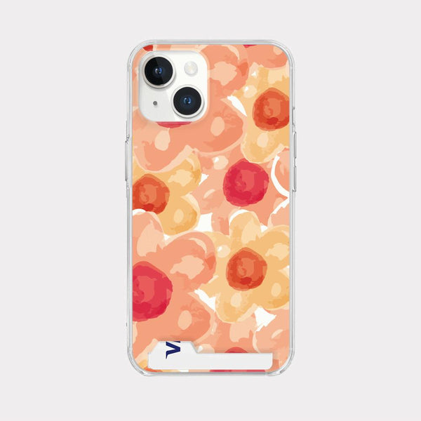 [Mademoment] Flower Watercolor Design Clear Phone Case (3 Types)