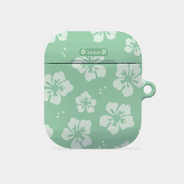 [Mademoment] Aloha Flower Design AirPods Case