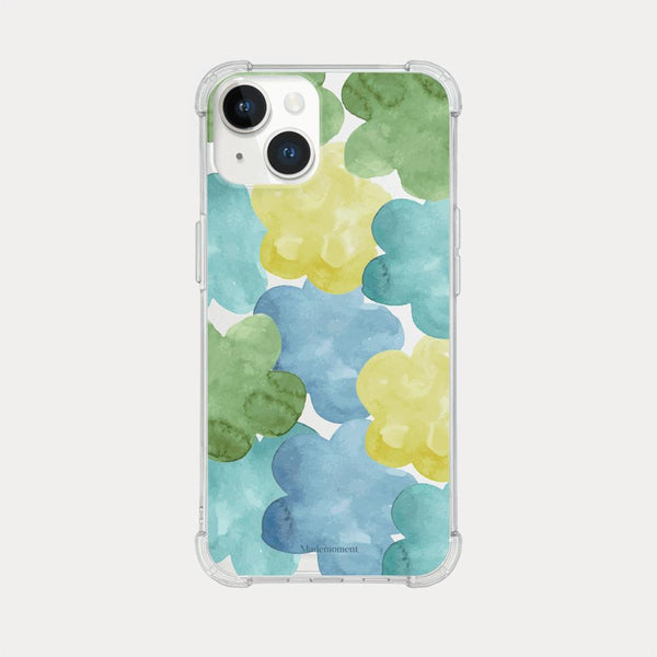 [Mademoment] Dreamy Pond Splash Design Clear Phone Case (3 Types)