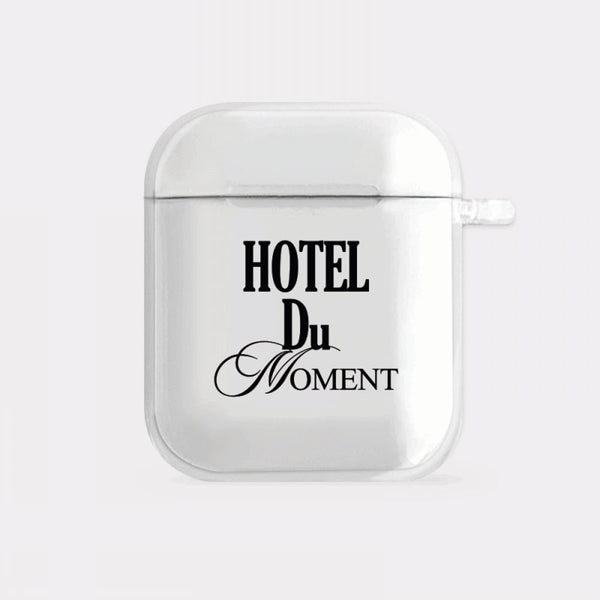[Mademoment] Hotel Du Moment Design Clear AirPods Case