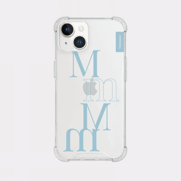 [Mademoment] Two Tone Design Clear Phone Case (3 Types)