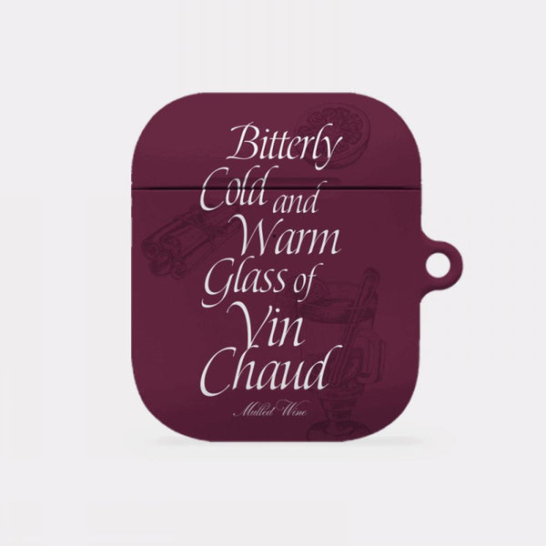 [Mademoment] Glass Of Vin Chaud Design AirPods Case