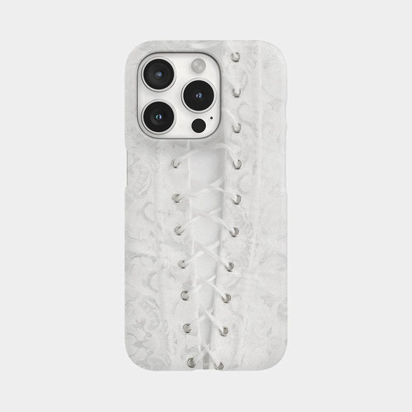 [Mademoment] White Race Design Phone Case