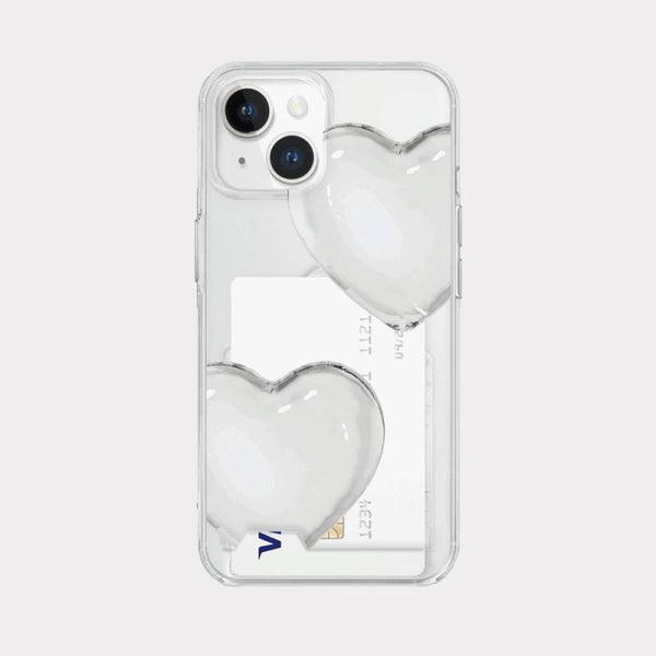 [Mademoment] Pure Love Design Clear Phone Case (3 Types)