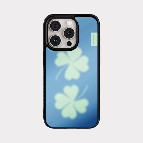 [Mademoment] Lucky Clover Design Bumper Phone Case