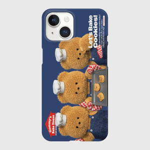 [THENINEMALL] Big Cookie Gummy Hard Phone Case (2 types)