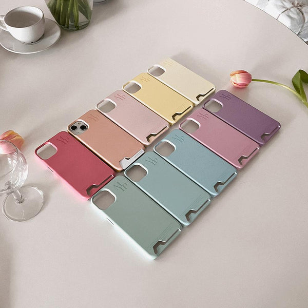 [Mademoment] Blossom Plain Design Phone Case