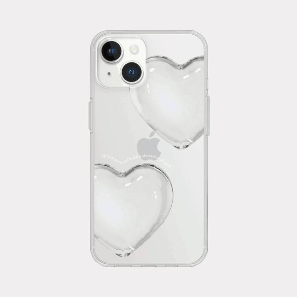 [Mademoment] Pure Love Design Clear Phone Case (3 Types)