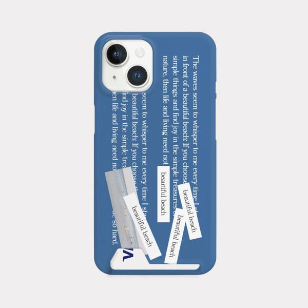 [Mademoment] Whisper Wave Design Phone Case