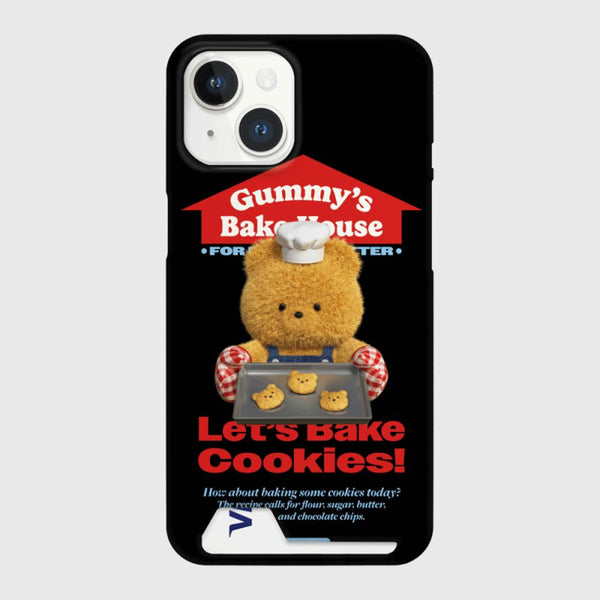 [THENINEMALL] Cookie Gummy Hard Phone Case (2 types)