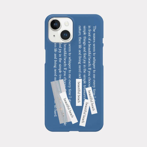 [Mademoment] Whisper Wave Design Phone Case