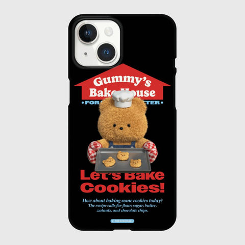 [THENINEMALL] Cookie Gummy Hard Phone Case (2 types)