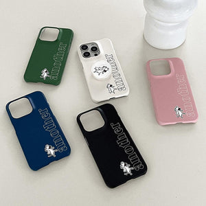 [Mademoment] Another Dog Line Design Phone Case