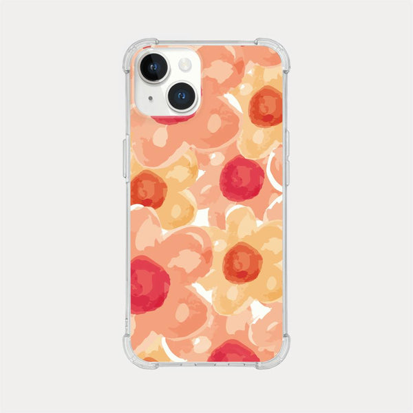 [Mademoment] Flower Watercolor Design Clear Phone Case (3 Types)