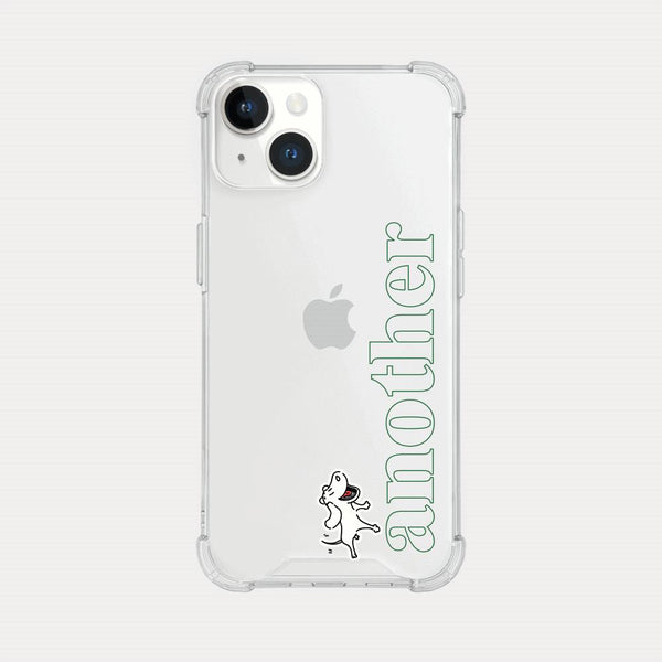 [Mademoment] Another Dog Line Design Clear Phone Case (3 Types)