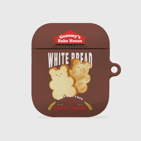 [THENINEMALL] Bread Gummy AirPods Hard Case