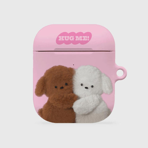 [THENINEMALL] Big Hug Puppy AirPods Hard Case