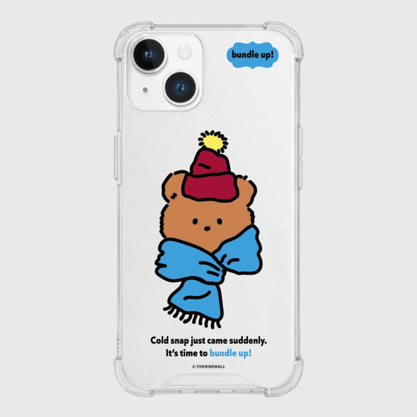 [THENINEMALL] Bundle Up Gummy Clear Phone Case (3 types)