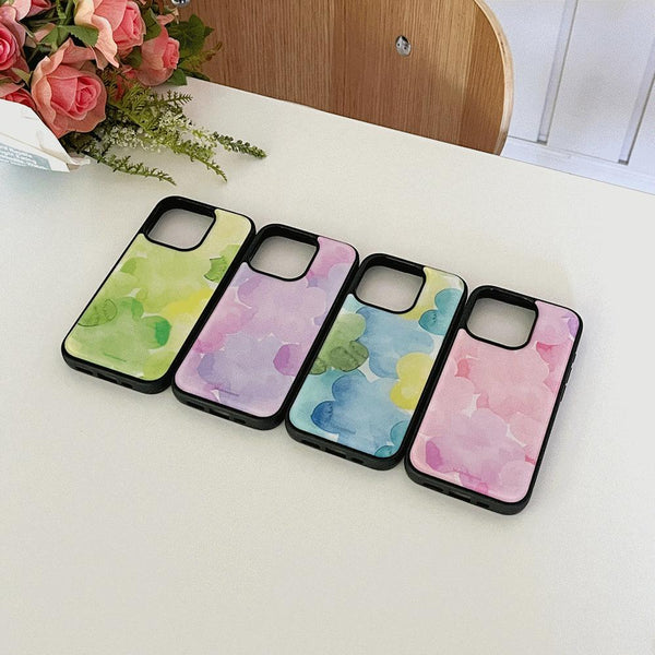 [Mademoment] Dreamy Pond Splash Design Bumper Phone Case