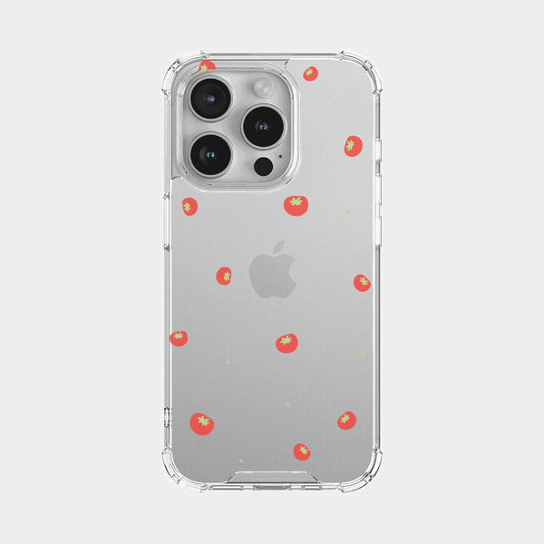 [Mademoment] Mini Fruit Pattern Design Clear Phone Case (3 Types)