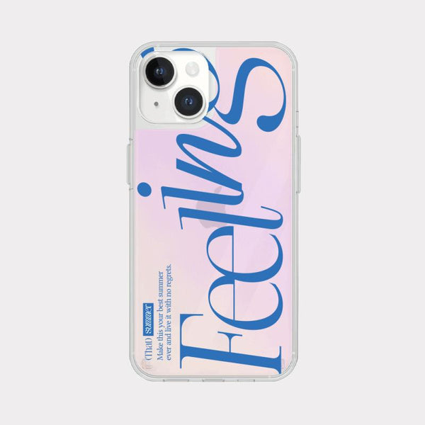 [Mademoment] That Summer Lettering Design Glossy Mirror Phone Case