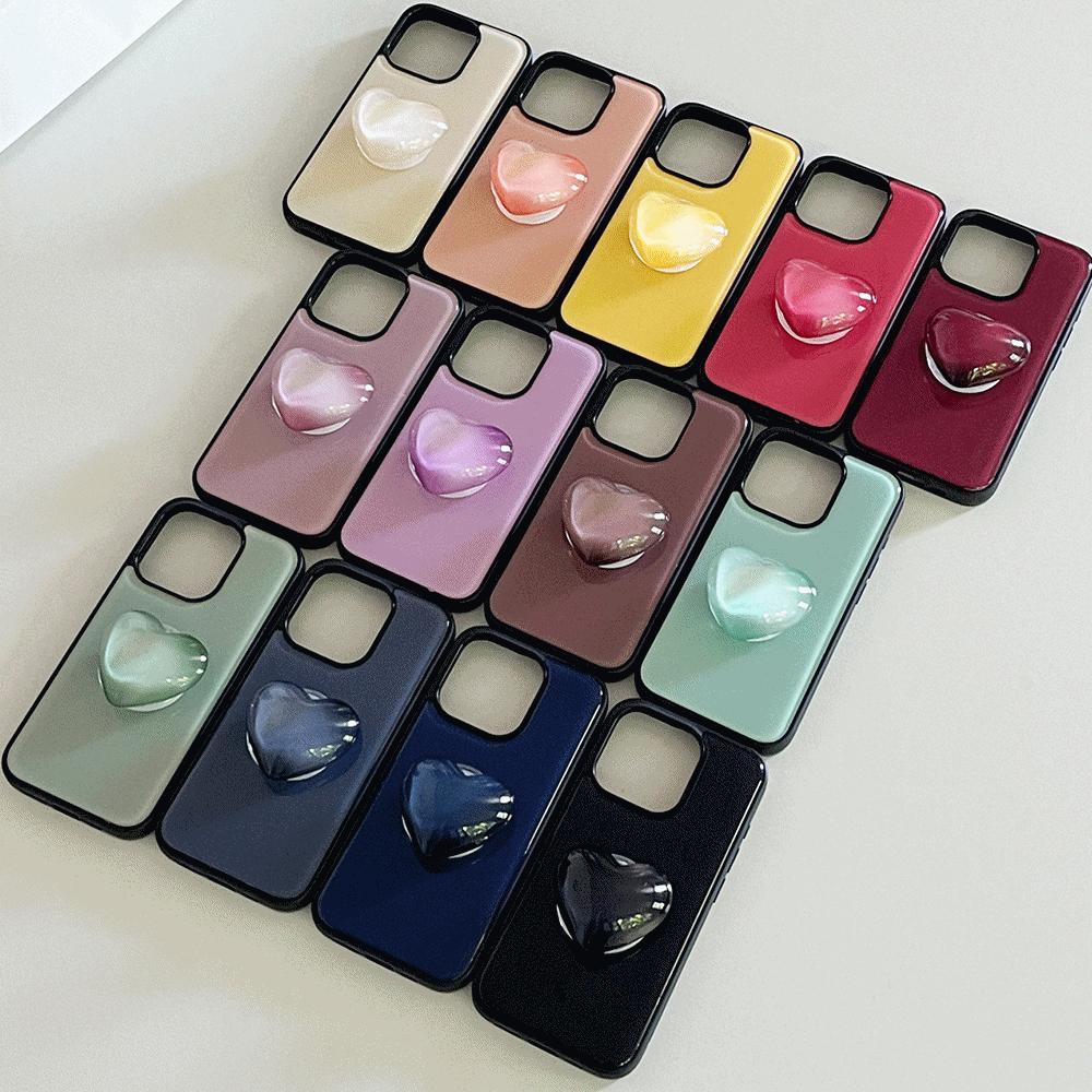 [Mademoment] FW Modern Plain Design Bumper Phone Case